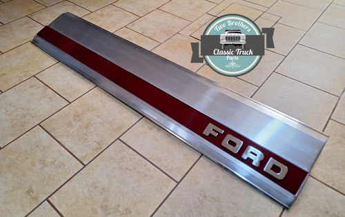 Moldura Tapa De Batea Ford Pick Up 1987 1991 1992 1006 1994 Rojo (Usado)