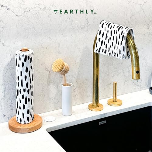 Toallas De Papel Reutilizables, 10 Rollos De Algodón Lavable