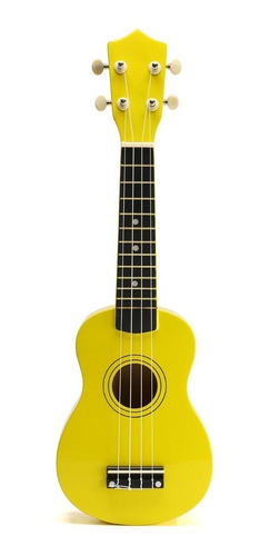 Imagen 4 de 10 de Ukelele De Madera Soprano Con Funda Manual Y Lecciones