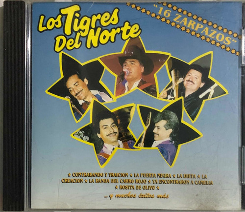 Los Tigres Del Norte Cd. 16 Zarpazos