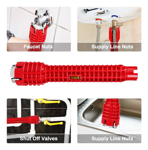 Llave De Lavabo 8 En 1