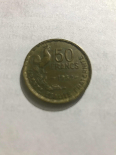 Moneda Francesa 50 Francos