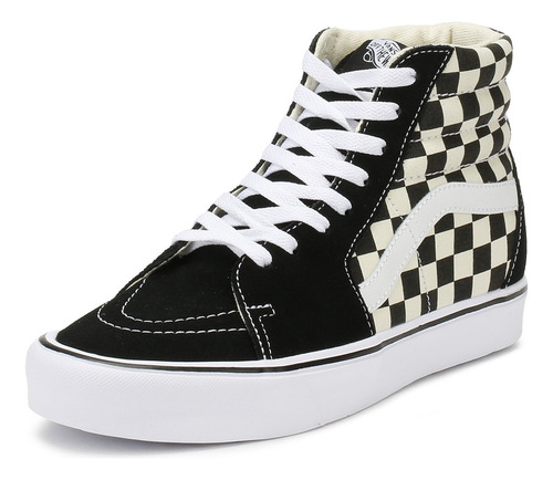 Vans Unisex Sk8-hi Lite Checkerboard Lace  B079rjs16b_060424