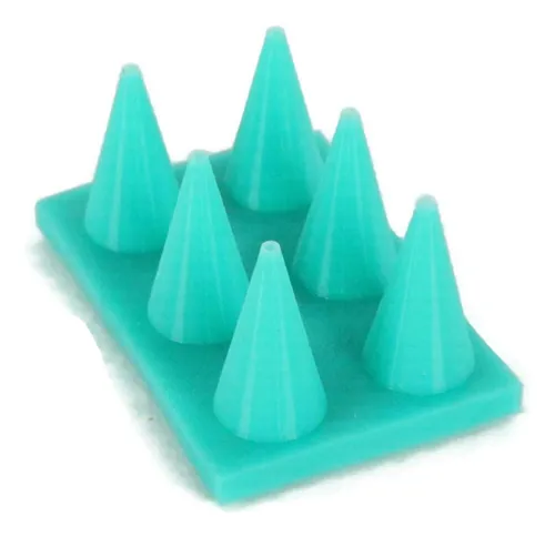 6 Moho Flexible De Cono Para Hacer Incienso