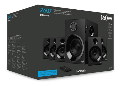 Logitech Z607 Sistema De Altavoces Para Teatro En Casa Canal