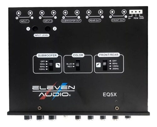 Ecualizador Estéreo 5 Bandas 2 Vías Epicentro Eleven Audio