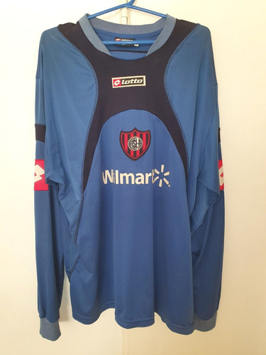 Camiseta San Lorenzo Lotto 2007 Arquero Utileria Talle Xl