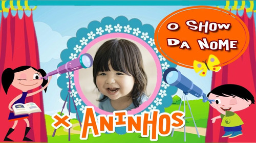 Imagem 1 de 10 de Convite Animado Virtual O Show Da Luna (envio Pelo Whatsapp)