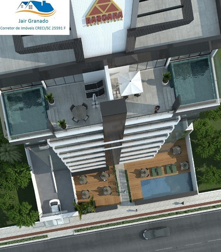 Imagem 3 de 9 de Maravilhosa Cobertura Triplex Com 4 Suítes Alto Padrão Na Paia Brava, Localização Privilegiada Próximo Ao Mar - Ap01143 - 34893135
