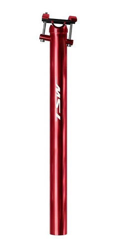 Canote De Selim Vermelho 31.6 400mm Aluminio Tsw Slim - Un