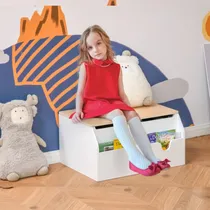 Comprar Baúl Multiusos Para Niños Zack Color Blanco\u002Fduna Tu Mesita