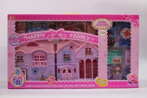 Casa De Muñecas Happy Family Accesorios Luces Y Sonidos