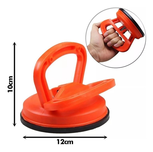 Ventosa Simples P/ Vidro, Mármore E Chapas 30kg Sparta