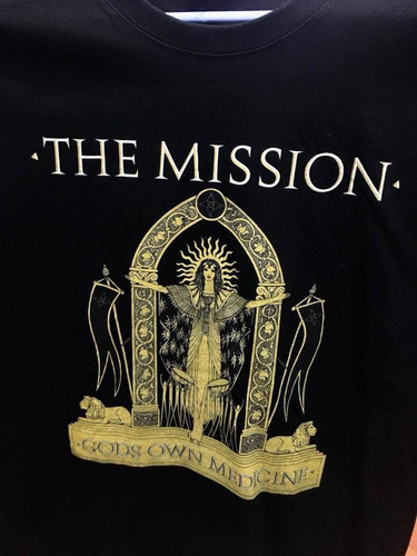 The Mission - Gods Own Medicine - Rock - Polera- Cyco Record