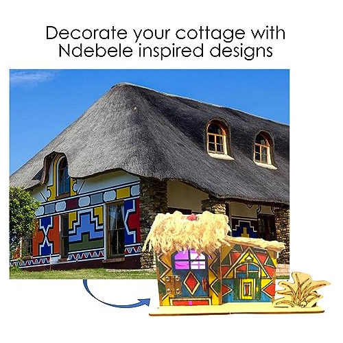 - Build Glowing Cottage & Night Light Craft Kit | Learn...