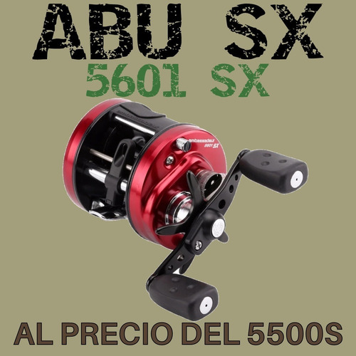 Reel Rotativo Abu Garcia Ambassadeur 5501 Ó 5601 Chicharra