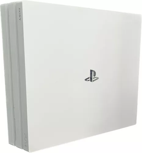 Console Playstation 4 Pro Branco 1 Tera + Garantia + Nfe