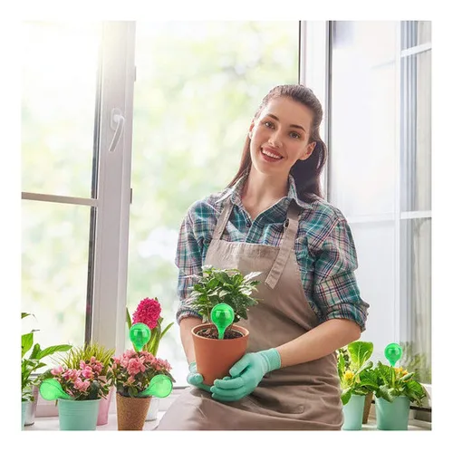 8 Globos De Riego De Plantas Bolas De Autorriego Automáticas