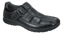 Comprar Huaraches Caballero Flexi 807 Negro En Piel Comodo Chanclas