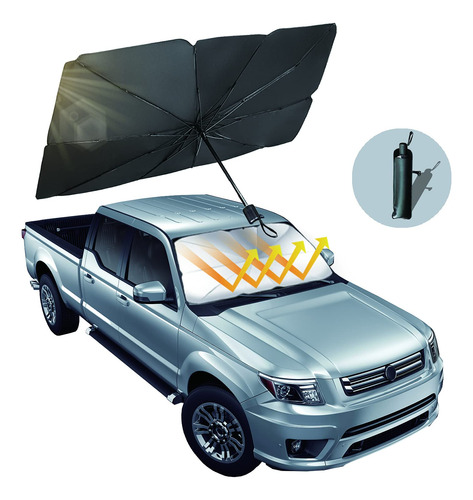 Parasol Plegable Para Parabrisas De Automvil, Protege El Veh