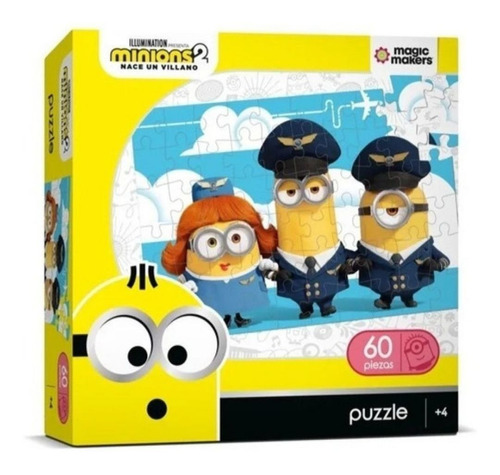 Minion La Pelicula Puzzle 60 Piezas Rompecabezas 50x35cm