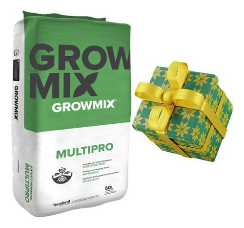 Sustrato Growmix Multipro 80lts Premium Con Regalo Sorpresa