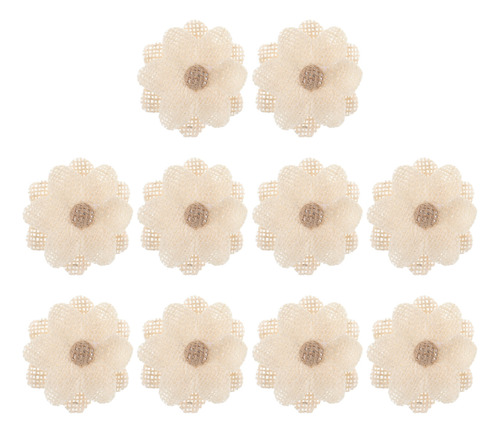 10 Peças De Flores De Serapilheira: Flor Rústica, Floral De