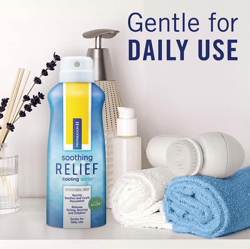 Preparation H Cooling Spray Alivio Dolor Hemorroides Aloe Vera