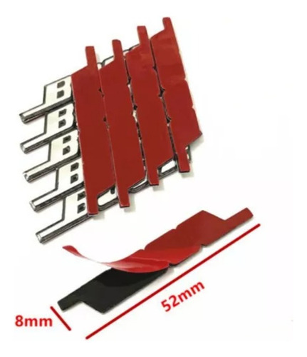 Emblema Bocina Bose Metalico Aluminio X4 Unidades