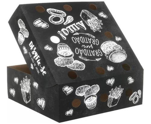 Empaque de papas fritas de viaje con entrega modelo P Giz 50 Un color gris oscuro
