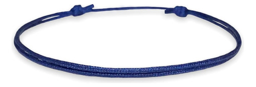 Pulsera Fina De Cordón Azul Marino Para Hombres, Mujeres, Ad