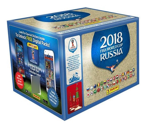 Caja Rusia Panini 2018. Sellada Y Nueva. Regalo Sorpresa.