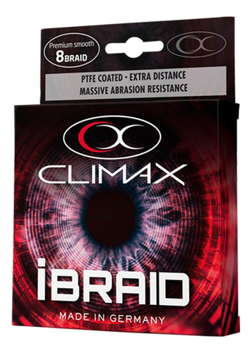 Multifilamento Climax Ibraid 8 Hebras Extra Finas 135mts Color Chartreuse 0.10mm 6,8kg