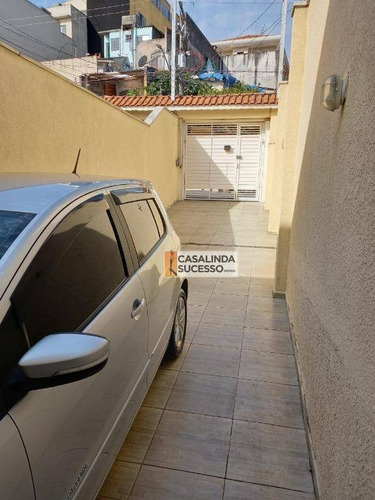 Sobrado Com 3 Dormitórios À Venda, 214 M² Por R$ 630.000,00 - Penha De França - São Paulo/sp - So1073