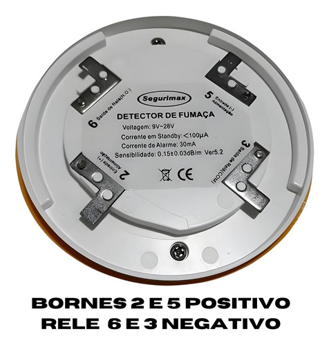 15 Detectores Convencional Óptico De Fumaça 12/24v Contato