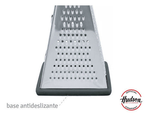 Imagen 3 de 5 de Rallador Piramide De Acero Inoxidable Hudson 4 Caras