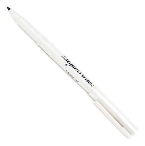 Caneta Caligráfica 1.3xf Preta Elegant Writer Cor da tinta Preto Cor do exterior Branco