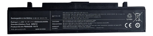 Bateria Para Notebook Samsung Np300e4c 4400 Mah Preto Marca Bringit