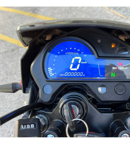 Moto Shineray Jef Vermelha 150 Injetada Ano 2024 Modelo 2024