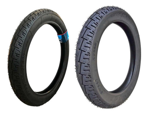 Pneu 2.75-18 42p+100/90-18 St300 Tt 56s Par Vipal Fan Titan