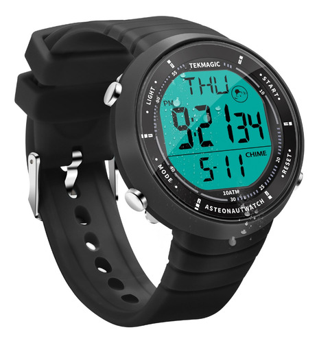 Reloj De Pulsera Natación Y Buceo Resistente Agua 10 Atm