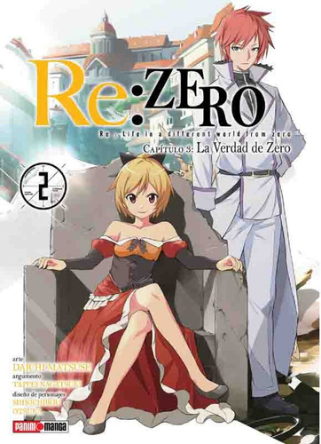 Re Zero Capitulo 3 Vol 2 - Tappei Nagatsuki - Panini Arg