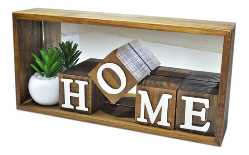Nicho Cubos Home Pinus Luxo