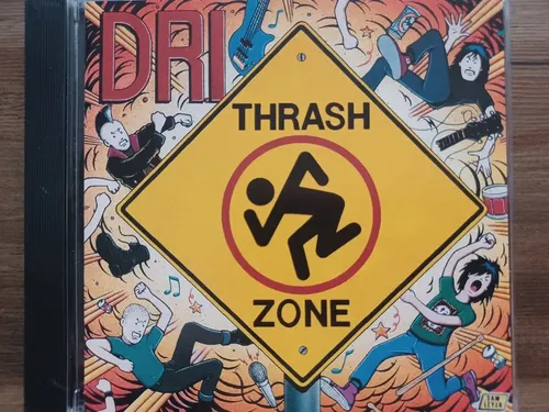 Cd D.r.i. - Thrash Zone (1989) Crossover Thrash Punk | MercadoLivre