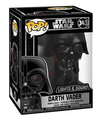 Funko Pop! Star Wars: Darth Vader Electronic 343 Sonido Excl (Usado)