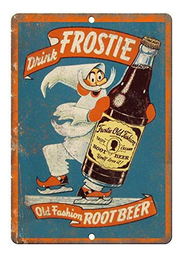 Frostie Old Fashion Root Beer Ad Old Style Beer Vintage...