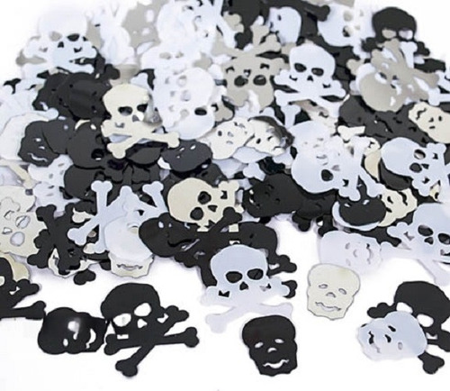 Confetti Calaveras Craneos Halloween Piñata Decoracion