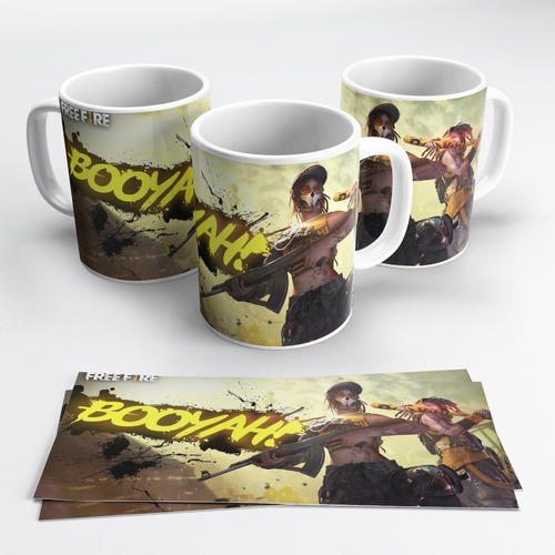 Taza Del Videojuego Free Fire