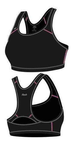 Top Deportivo Spandex Flash Dama