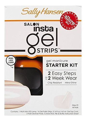 Sally Hansen Salon Insta Gel Strips Starter Kit, Shell We Da